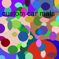 custom car mats