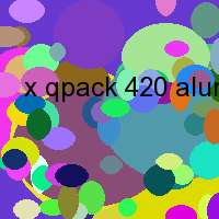 x qpack 420 aluminium